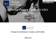 Tablet Screenshot of duluthcounselingcenter.com